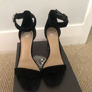 Vince Camuto Black Suede Heels